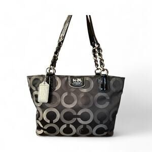 Coach Madison Signature Sateen Tote bag